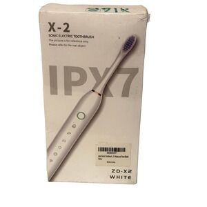 2 - ZD-X2 Sonic Electric Toothbrushes White IPX7 Waterproof 6 Modes Rechargeable